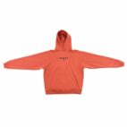 Ultra Heavyweight hoodie blood orange me41