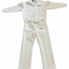 half zip sweater and pants unisex