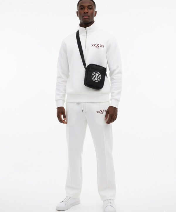 half zip sweater and pants unisex