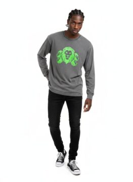 Lion Heavy Luxury Long Sleeve Tee