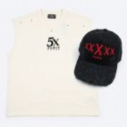 5X Sleeveless Loose Tee