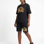 high GSM sweat shorts